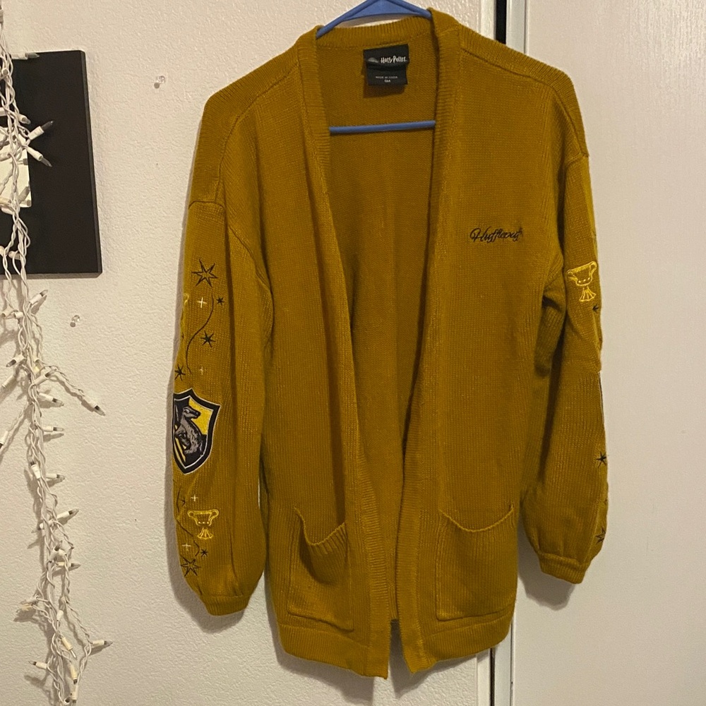 Warner Bros. Mustard Harry Potter Knit Sweater